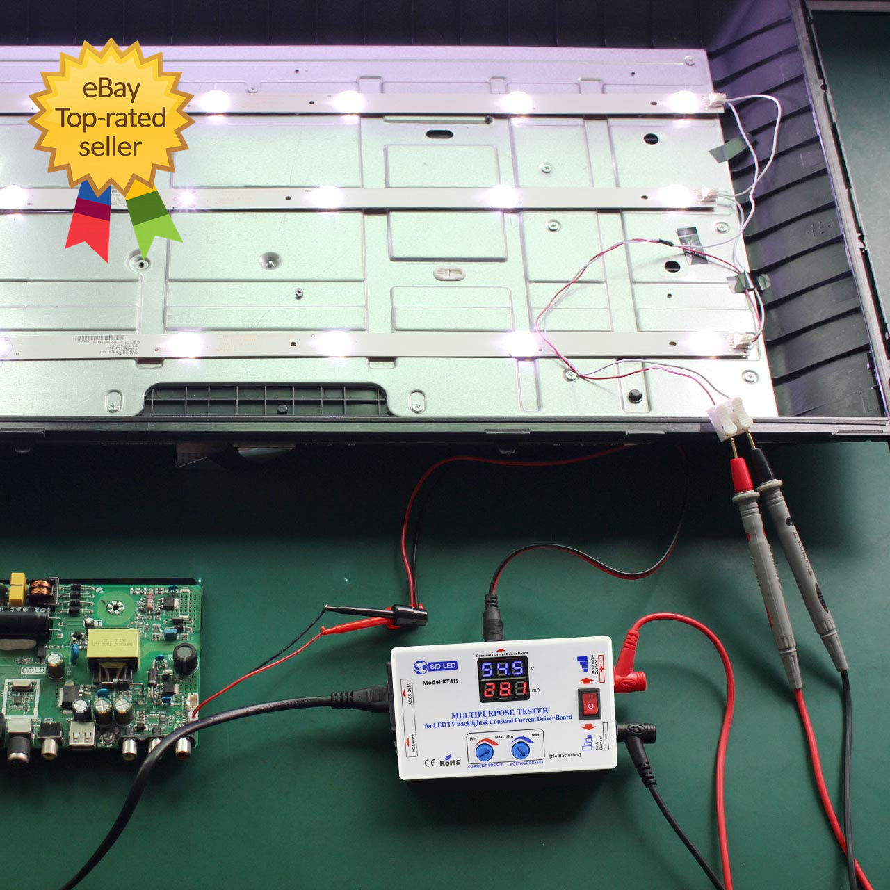 Multipurpose Tester for LED TV Backlight and Constant Current Driver Board