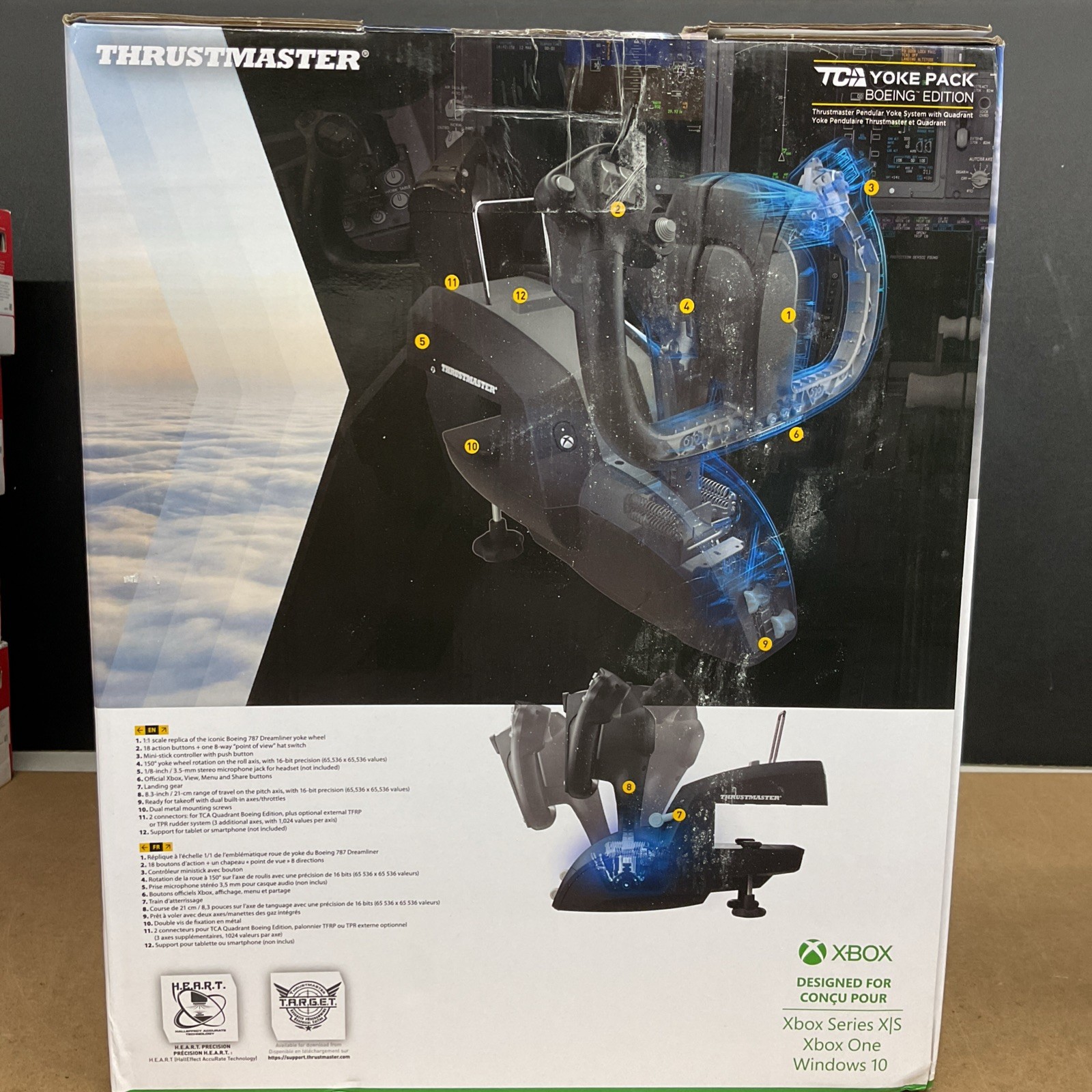 Thrustmaster TCA Yoke Pack Boeing Edition Controller for Microsoft Xbox...