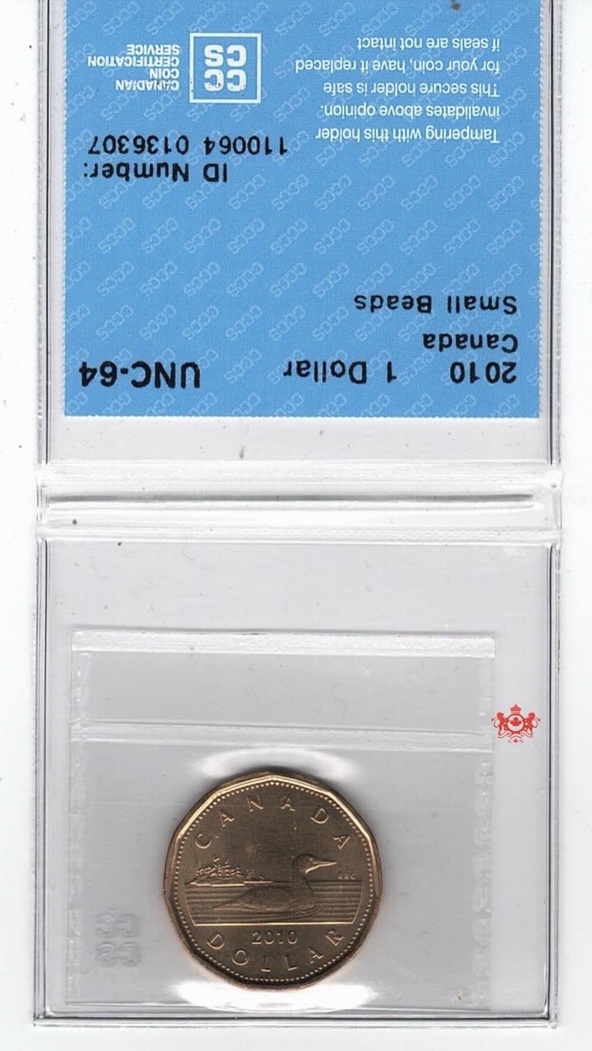 2010 Canada 1 Dollar - CCCS UNC64 - 0136307