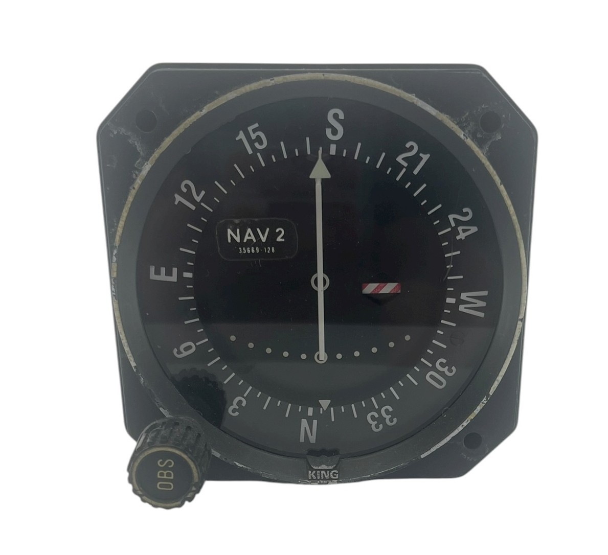 King Radio Corp KI 208 VOR LOC Converter Indicator Parts Only - 066-3056-00
