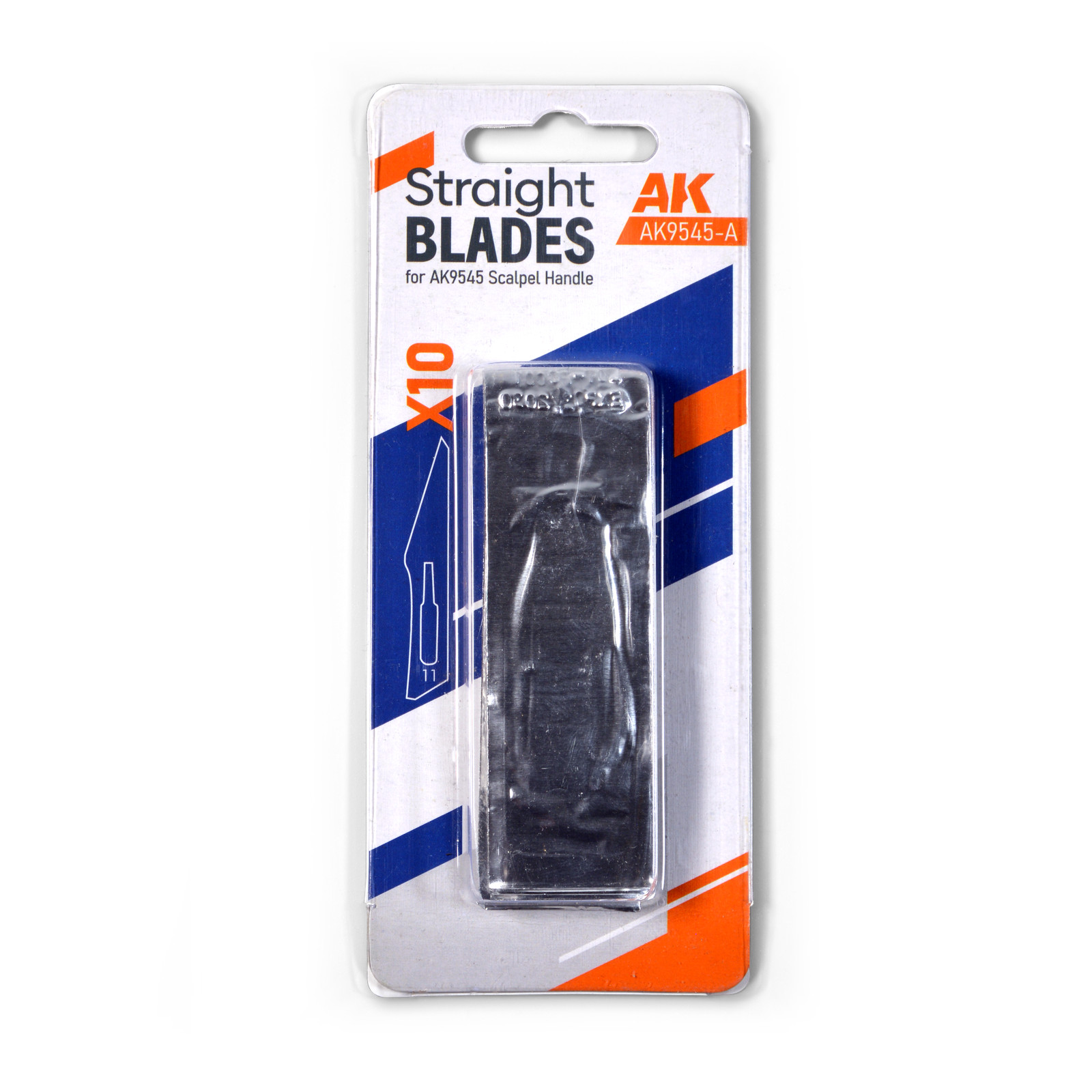 AK-9545-A AK Interactive Straight Blades for AK-9545 (10 Units)