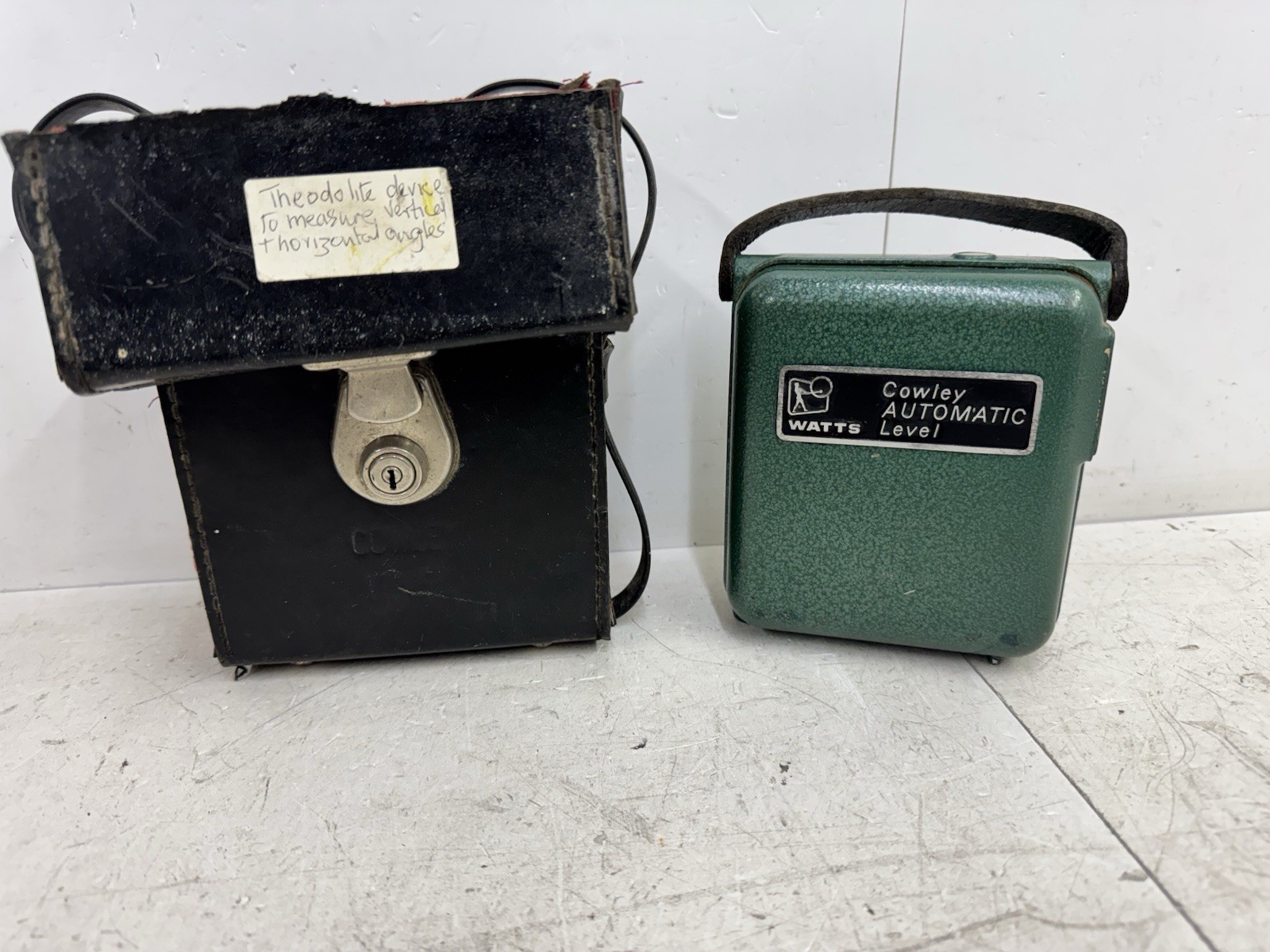 Vintage Cowley Automatic Level With Original Case Spares/Repairs Ideal Ornament