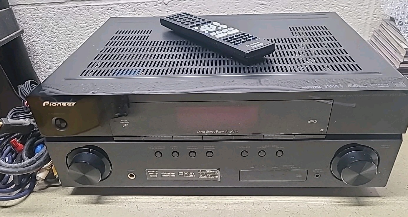 Pioneer VSX-819H 5.1 Home Theater Surround SIRIUS HDMI Stereo Receiver Works