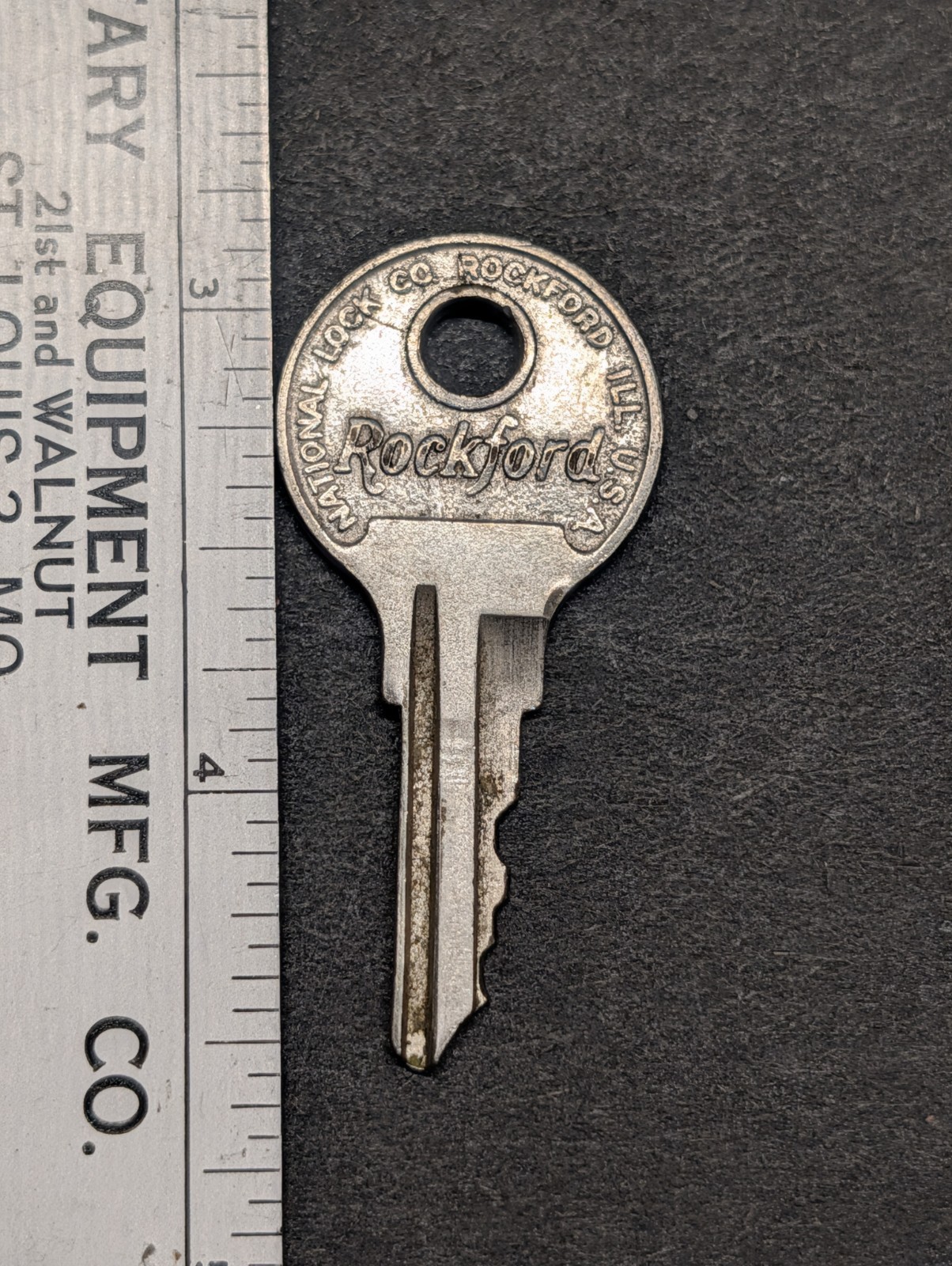 Vintage Rockford key