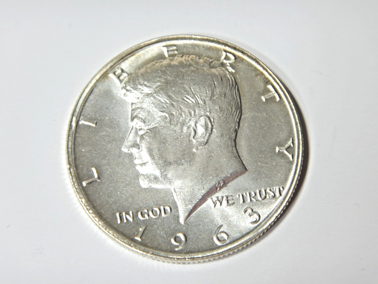 Fantasy Overstrike 1963 Daniel Carr Kennedy Half Dollar 50c