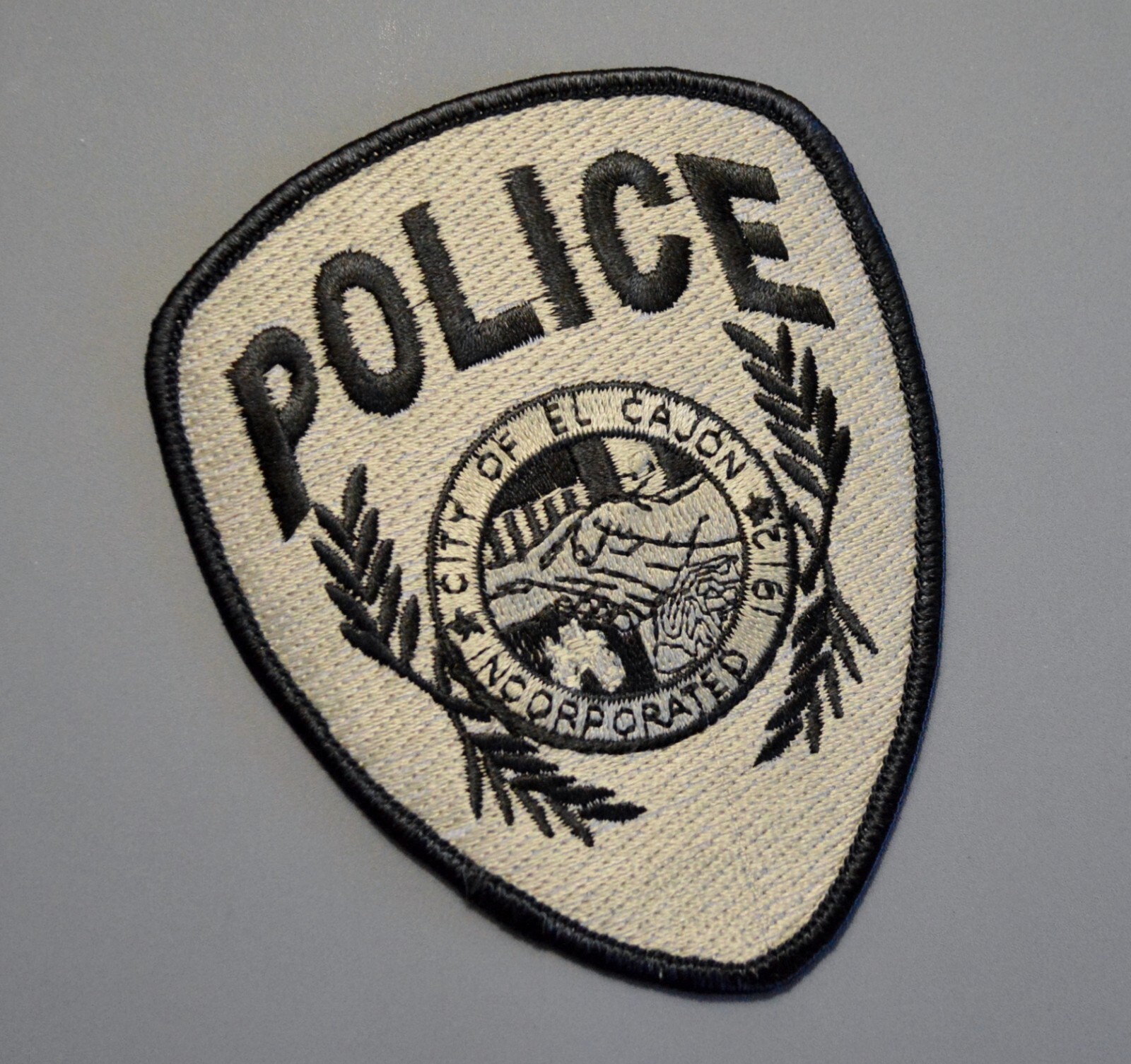 El Cajon California Police SWAT Subdued Patch #1 ++ Mint San Diego County CA