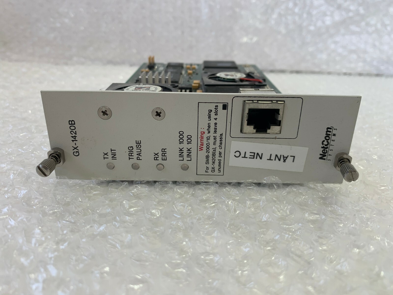 Spirent smartbits GX-1420B NETCOM SYSTEMS