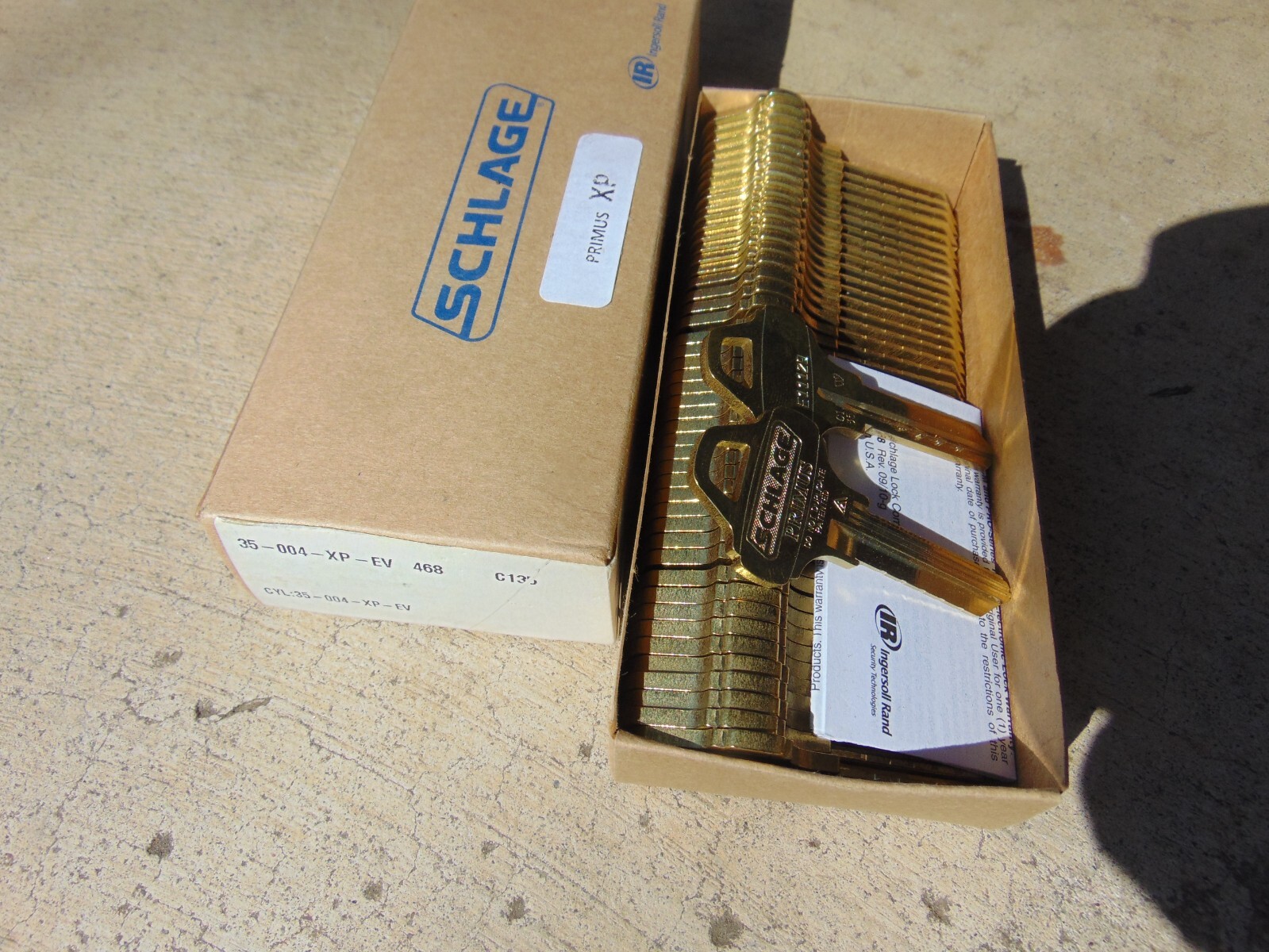 50 KEYS EVEREST PRIMUS SCHLAGE C135 KEYS UNCUT LOCKSMITH