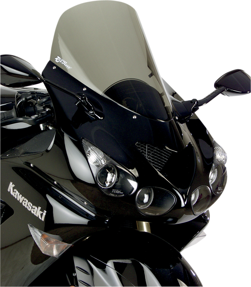 ZERO GRAVITY Light Smoke Sport Touring Windscreen 2006-24 ZX-14R Ninja 23-274-02