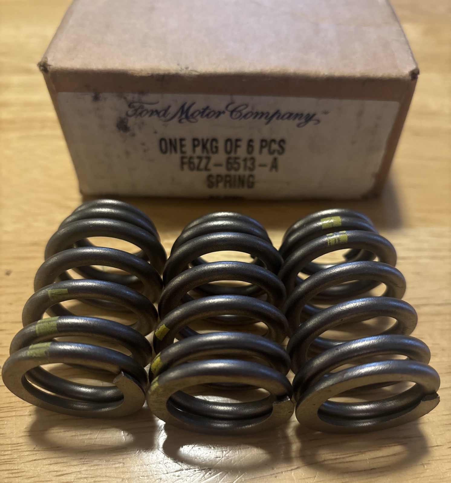 Three Genuine Ford Valve Springs F6ZZ-6513-A