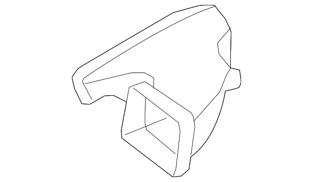 Genuine Nissan Instrument Panel Air Duct 27835-EA000