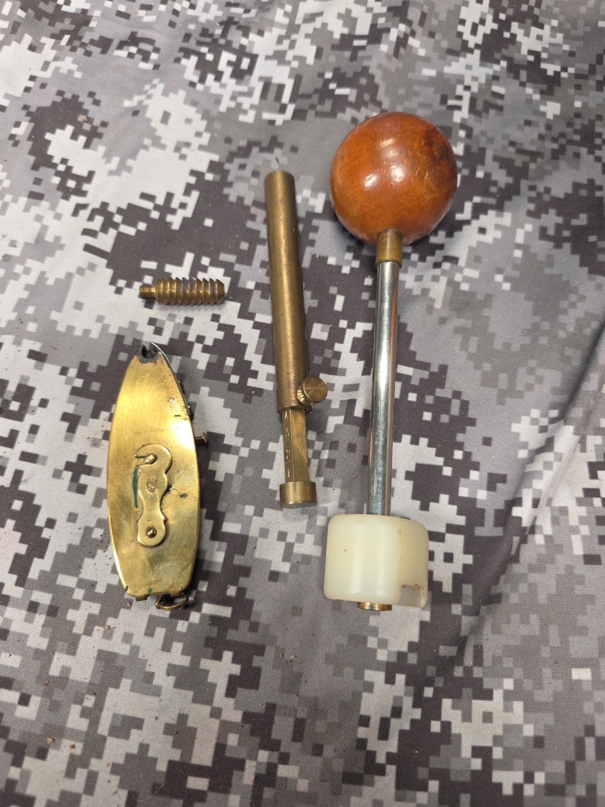 BLACK POWDER MUZZLELOADER LOT TED CASH #11 CAPPER 44 JAG BALL STARTER & MEASURE