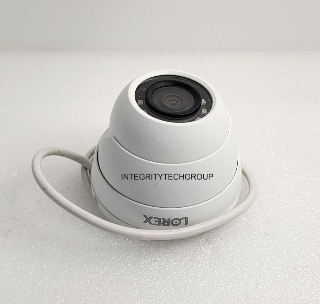 Lorex E581CD 5MP IP PoE Dome Camera Color Night Vision White