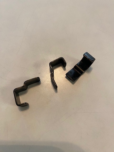 3 Steelcase bookcase clips