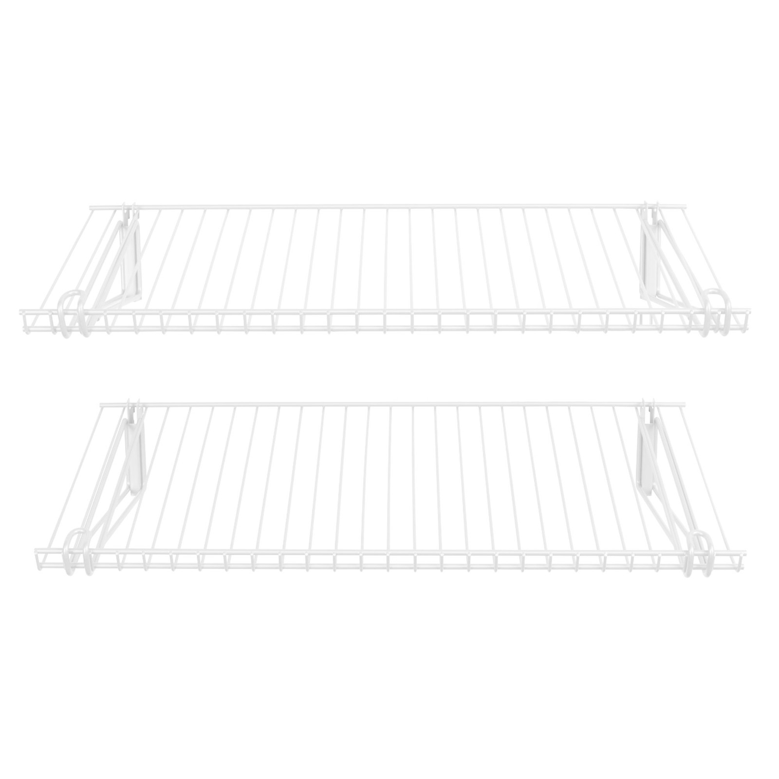 Rubbermaid FG3H9100WHT Configurations Accessories 26-Inch Shelving Kit, White