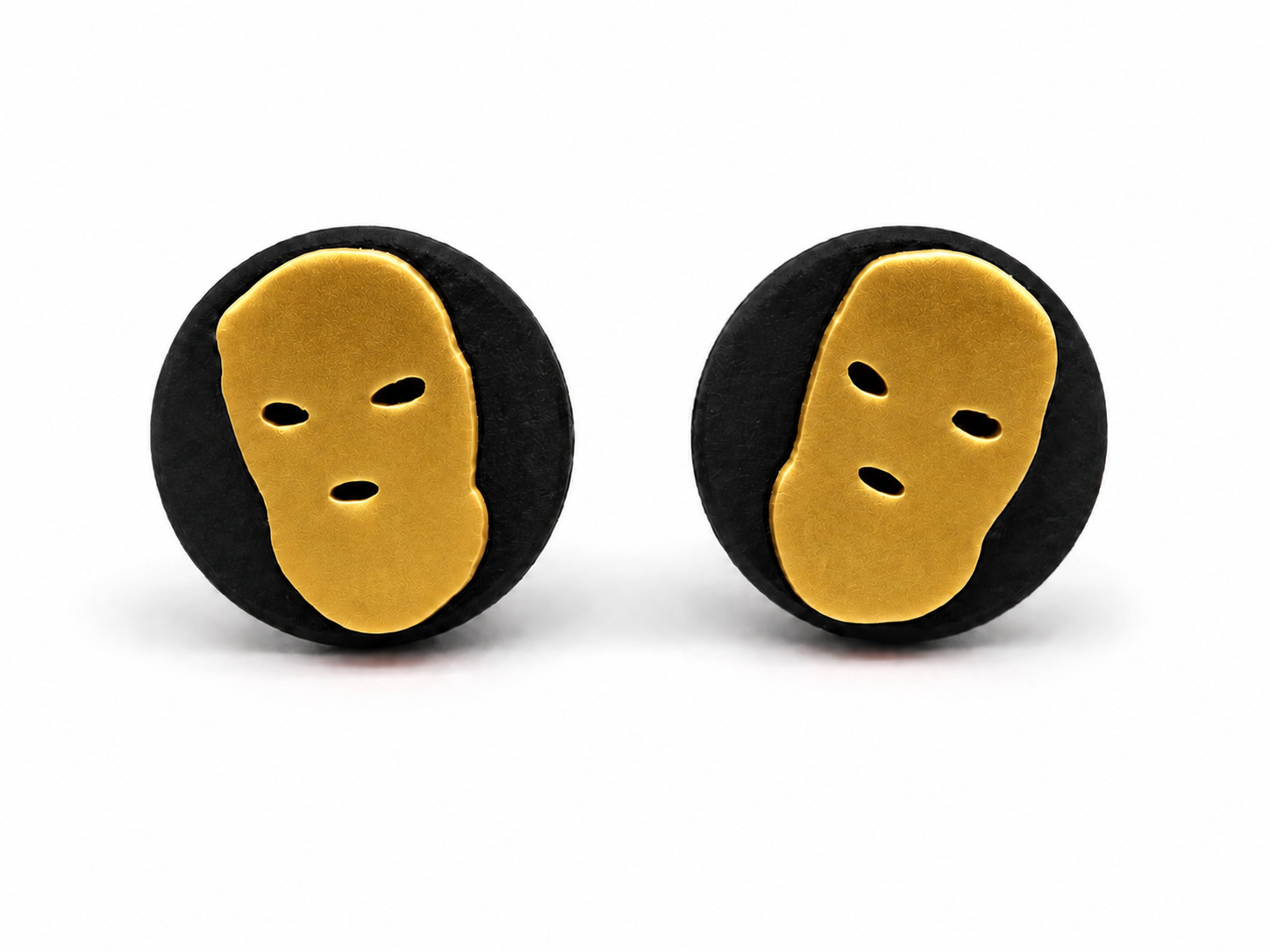 JT Proflex Plugs - Gold Ski Mask  - 1 Set