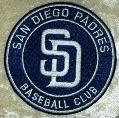 San Diego Padres 3.5" Iron /Sew On Embroidered Patch~ Free Tracking!