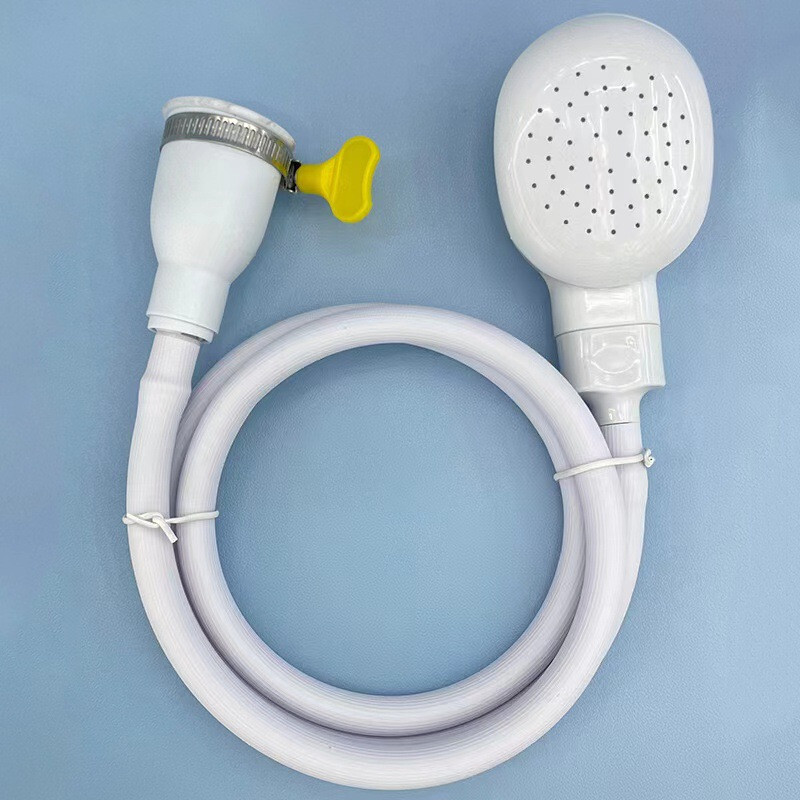 Portable Shower Head And Hose With Shower Attachment For Prolong Taps Bath Dog