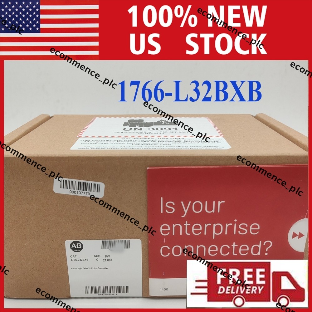 New Allen Bradley 1766-L32BXB MicroLogix 1400 Controller 1766L32BXB RTS US Stock