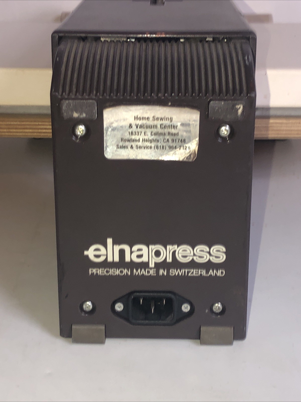 Elna precision Electronic EP21 Clothing Press Iron Tested