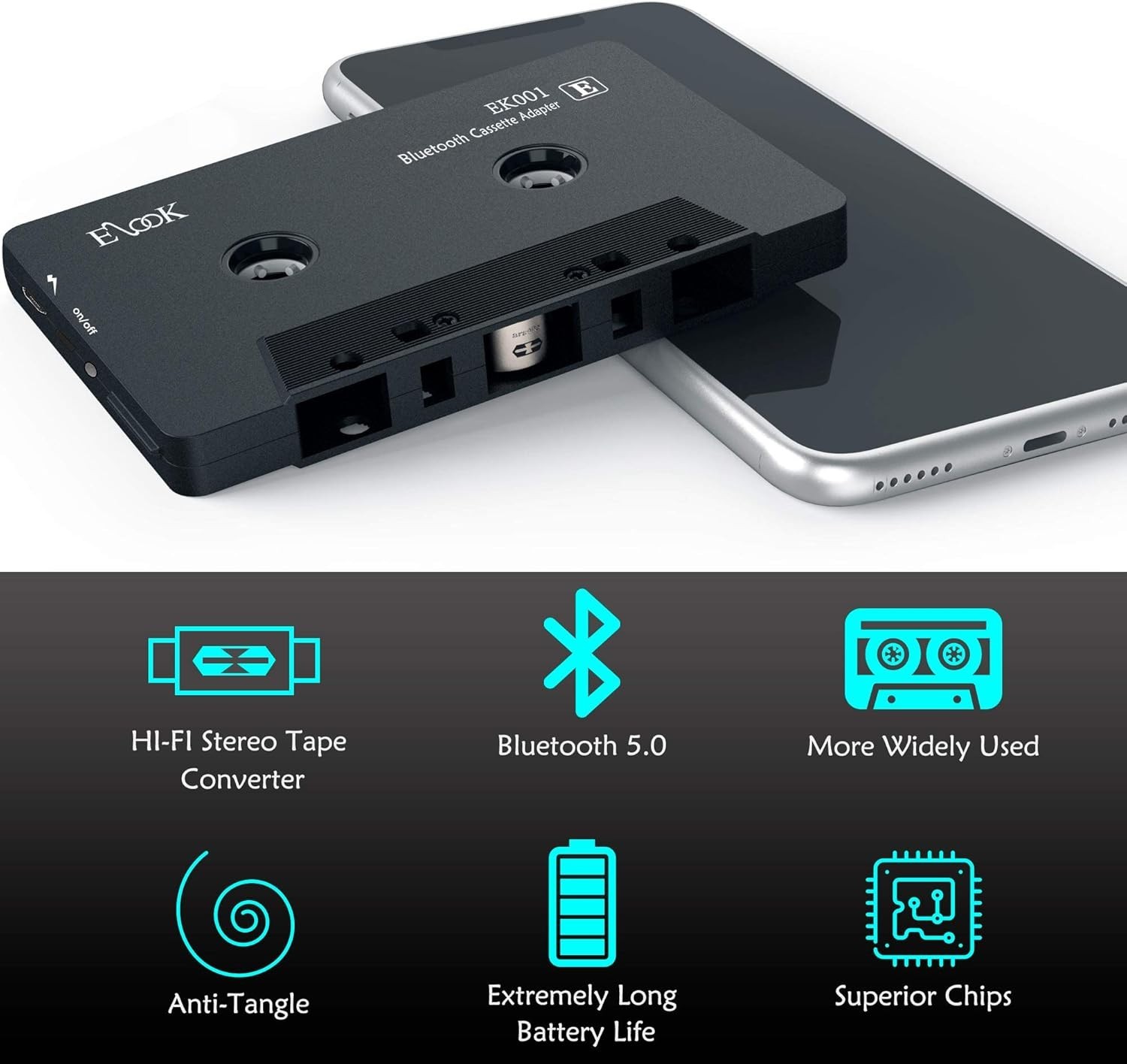 Vintage Car Bluetooth Receiver - Easy Installation