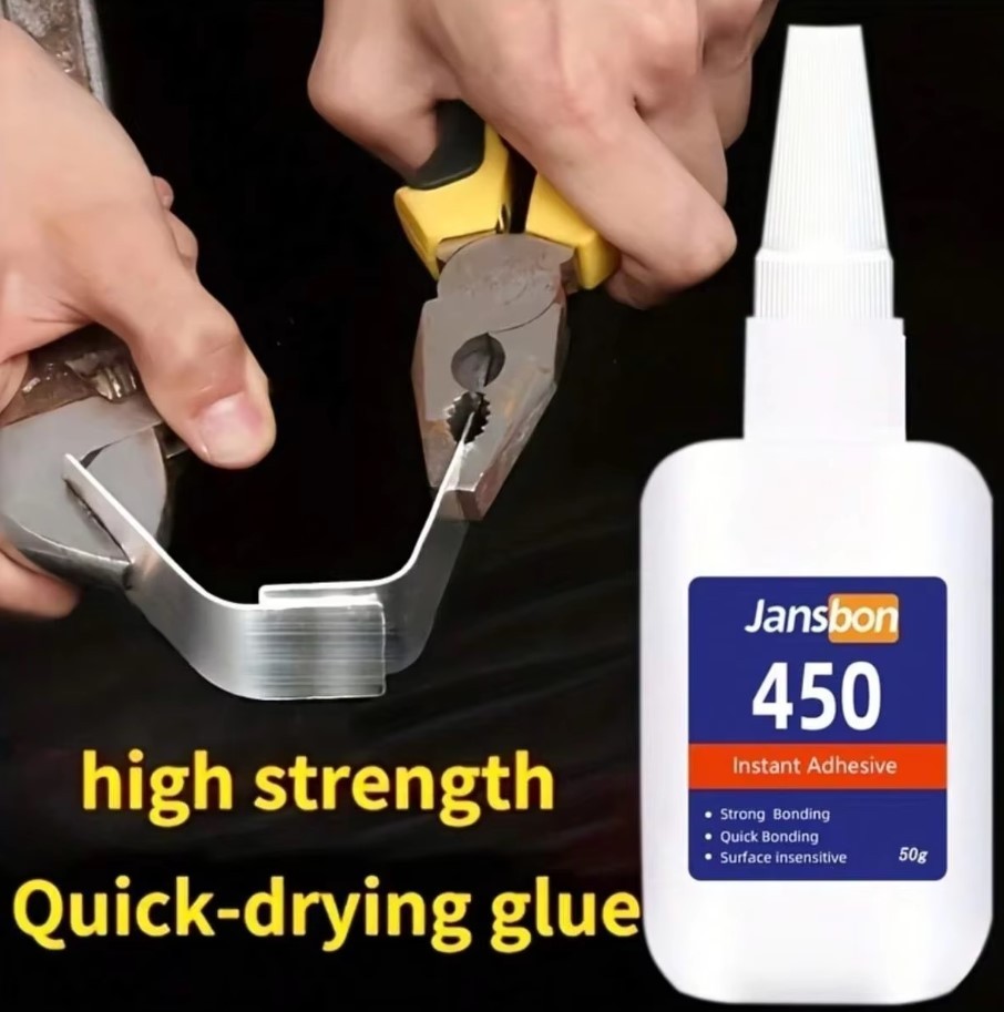 5Sec Super Glue Strong Instant Adhesive Quick Dry For Shoes Glass Metal Wood