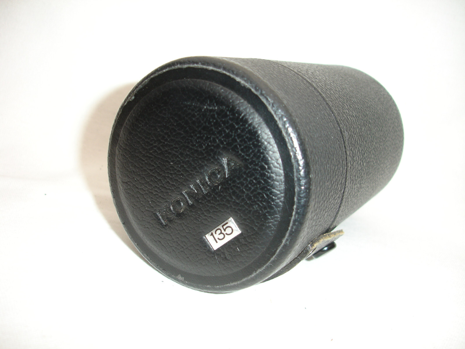 KONICA 135 LENS CASE only for 135mm lens, longer version 4.5" x 2.5" #5000