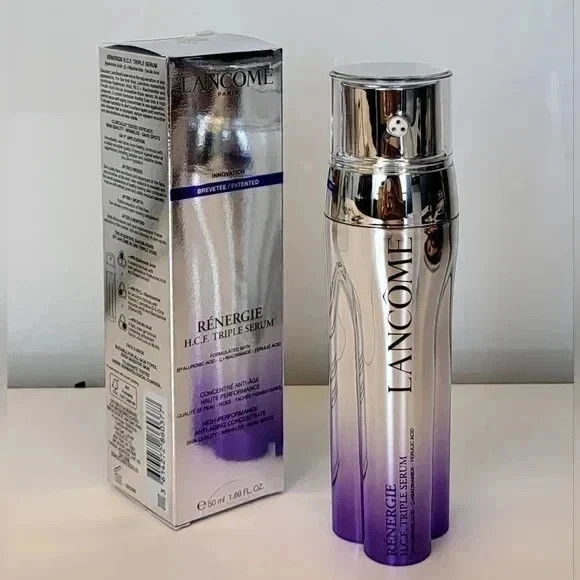 Lancome Renergie H.C.F Triple Serum ANTI-AGING 1.7oz /50mL FULL SZ SEAL BOX