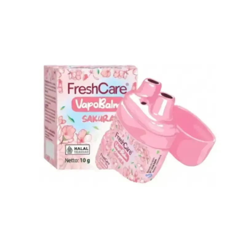 FRESHCARE Vapobalm Sakura 2in1 10gr - Freshcare Double Inhaler / Balm