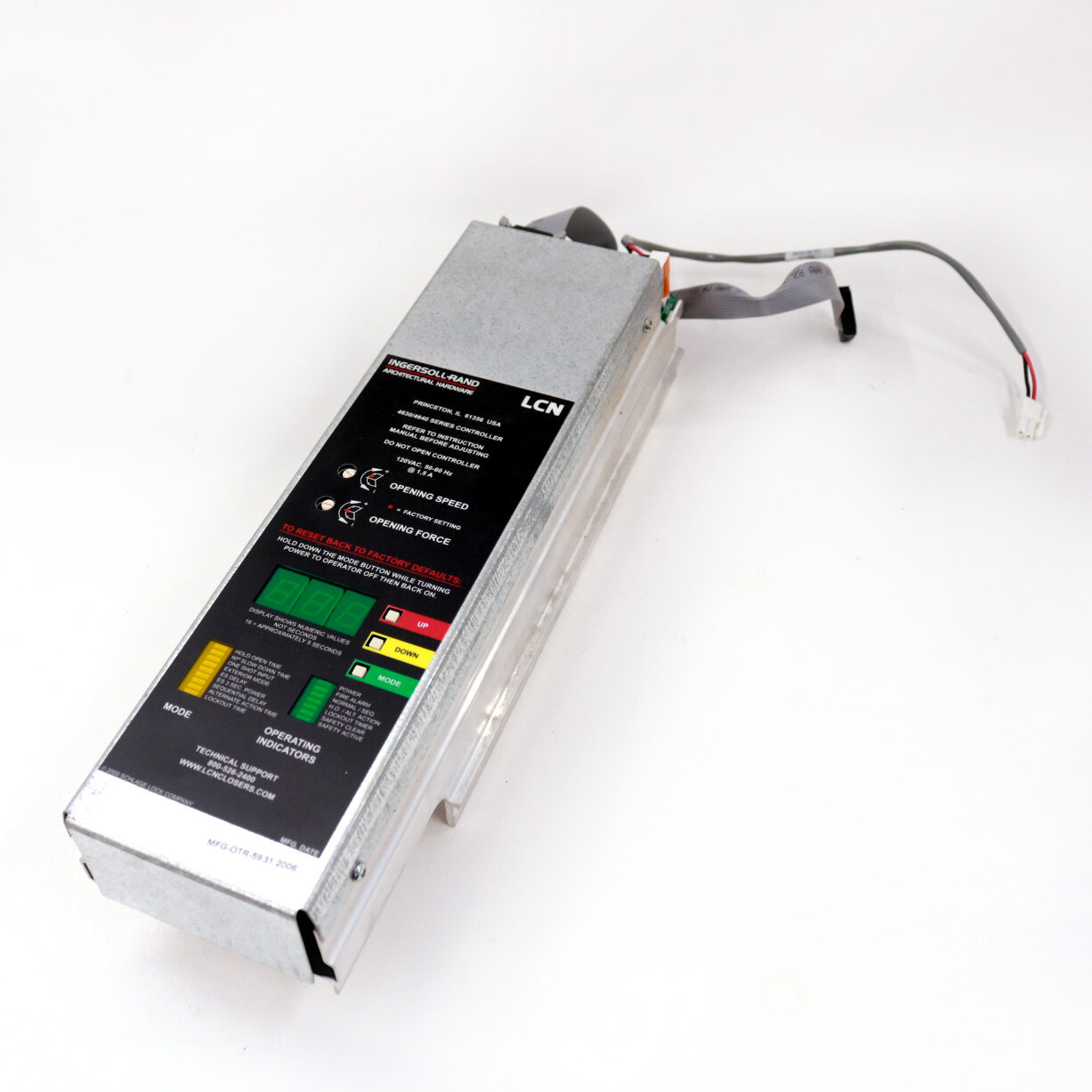 Ingersoll-Rand LCN 4630/4640 Series Controller, Door Opener/Operator