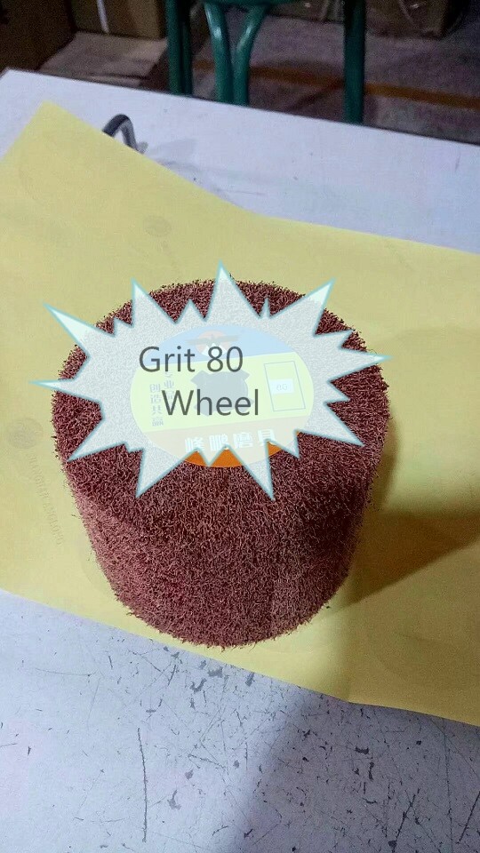 Nonwoven Burnishing Wheel Grit 60 - Grit 400 For metal Burnishing Tool Machine