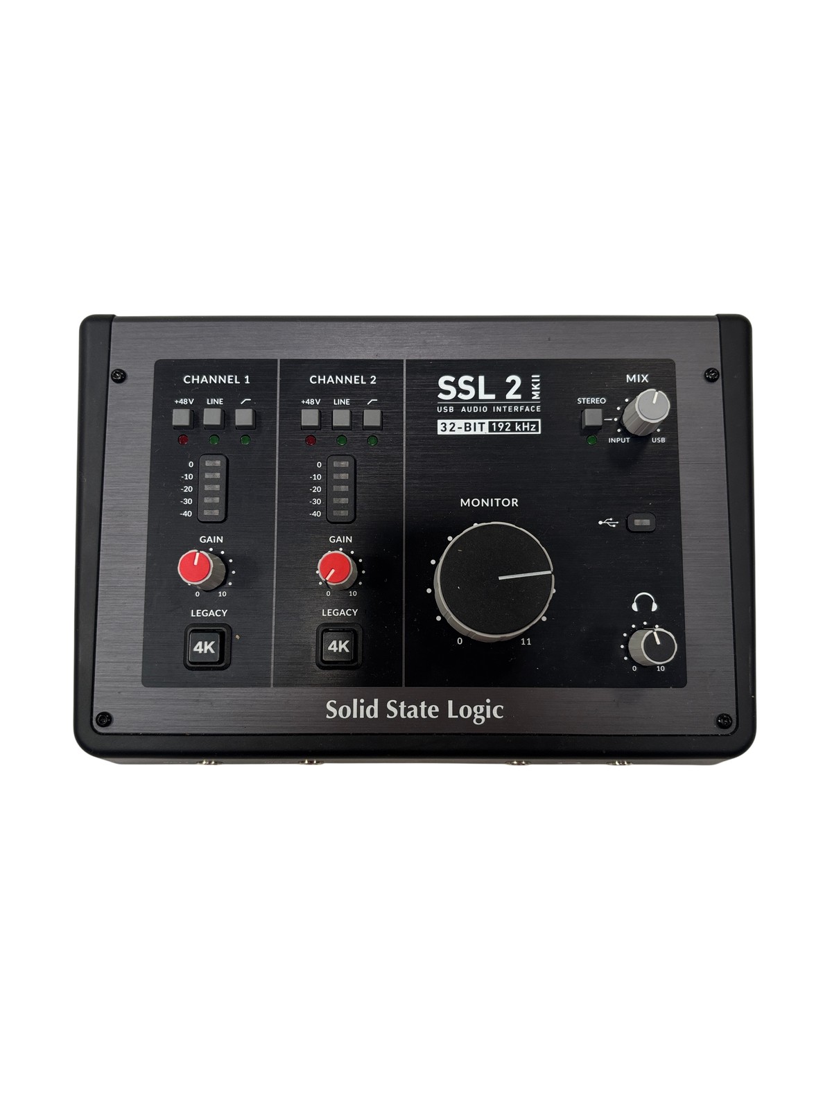 Solid State Logic SSL 2 MKII 729706X2 32-bit USB-C Audio Interface