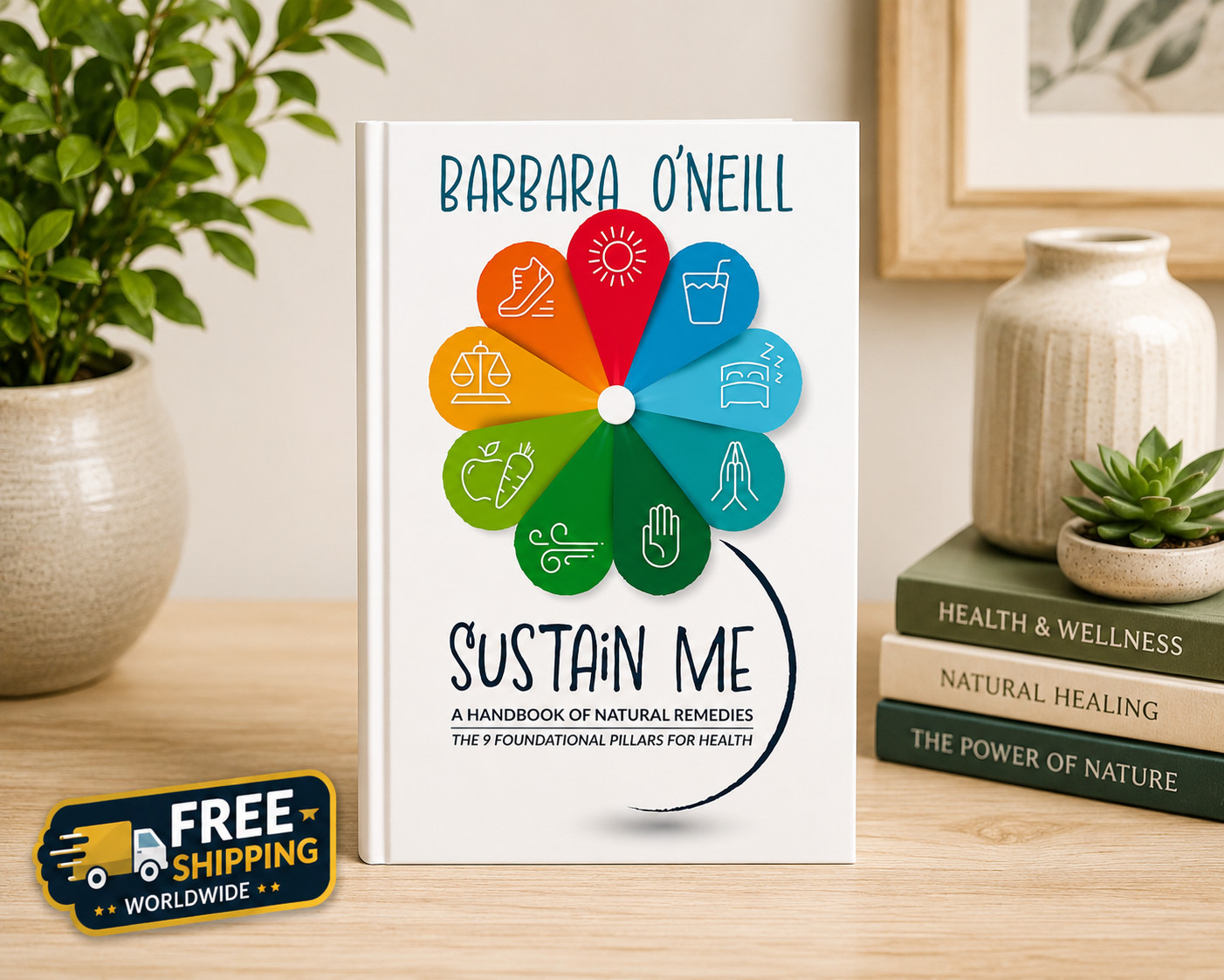 Sustain Me Barbara O'Neill Natural Remedies Health Wellness Paperback Book
