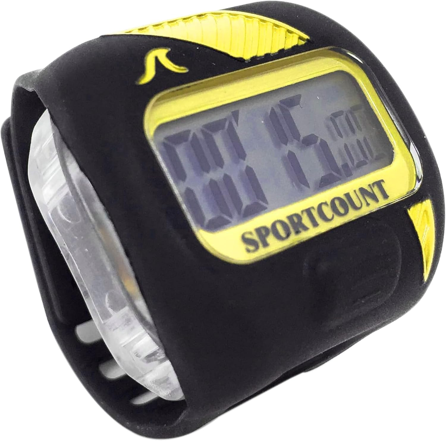 SC Sportcount Finger Stopwatch Swim Timer - Waterproof Handheld Swimming Stopwat