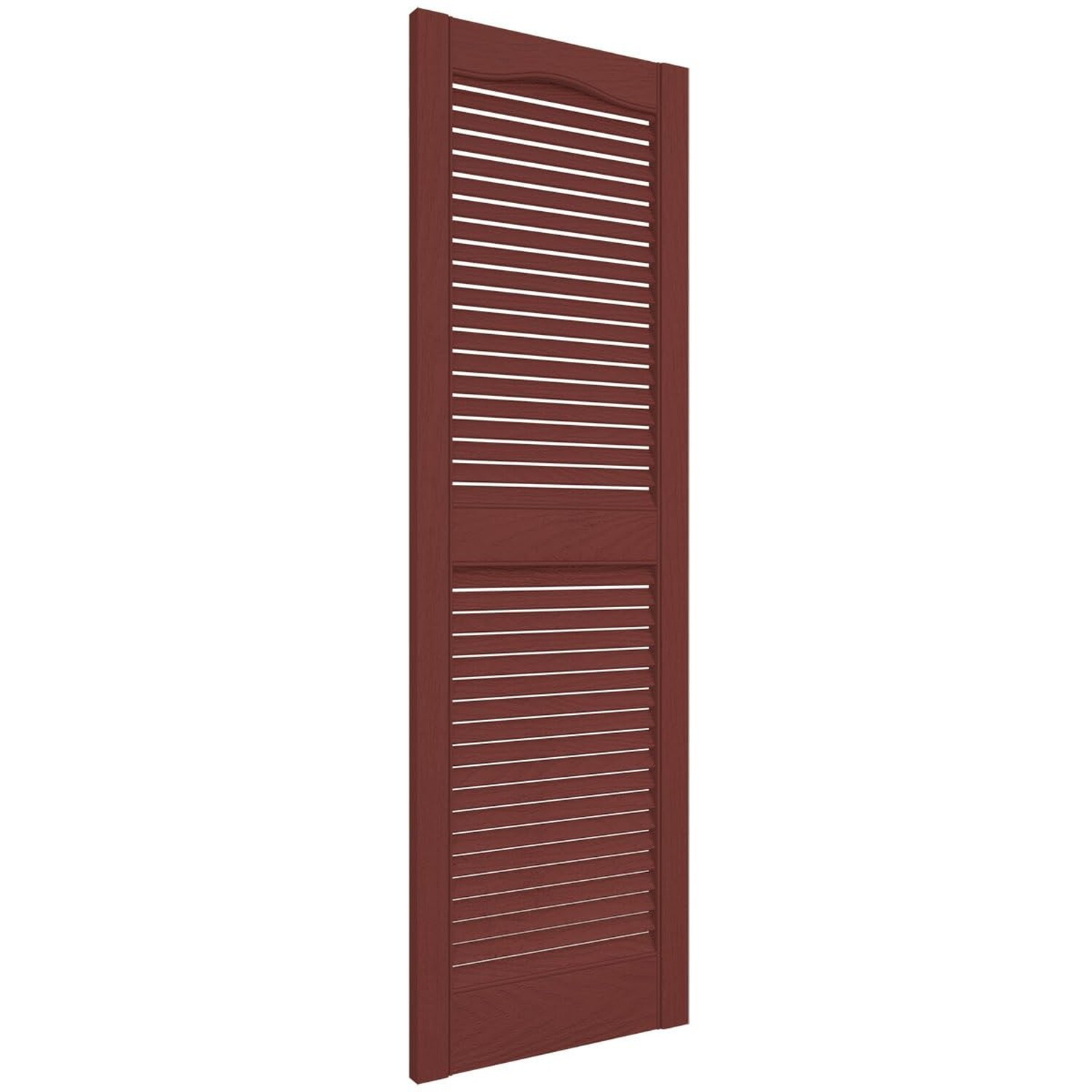 Ekena Millwork Lifetime Vinyl LL1S14X08000RD Standard Cathedral Top Center Mu...