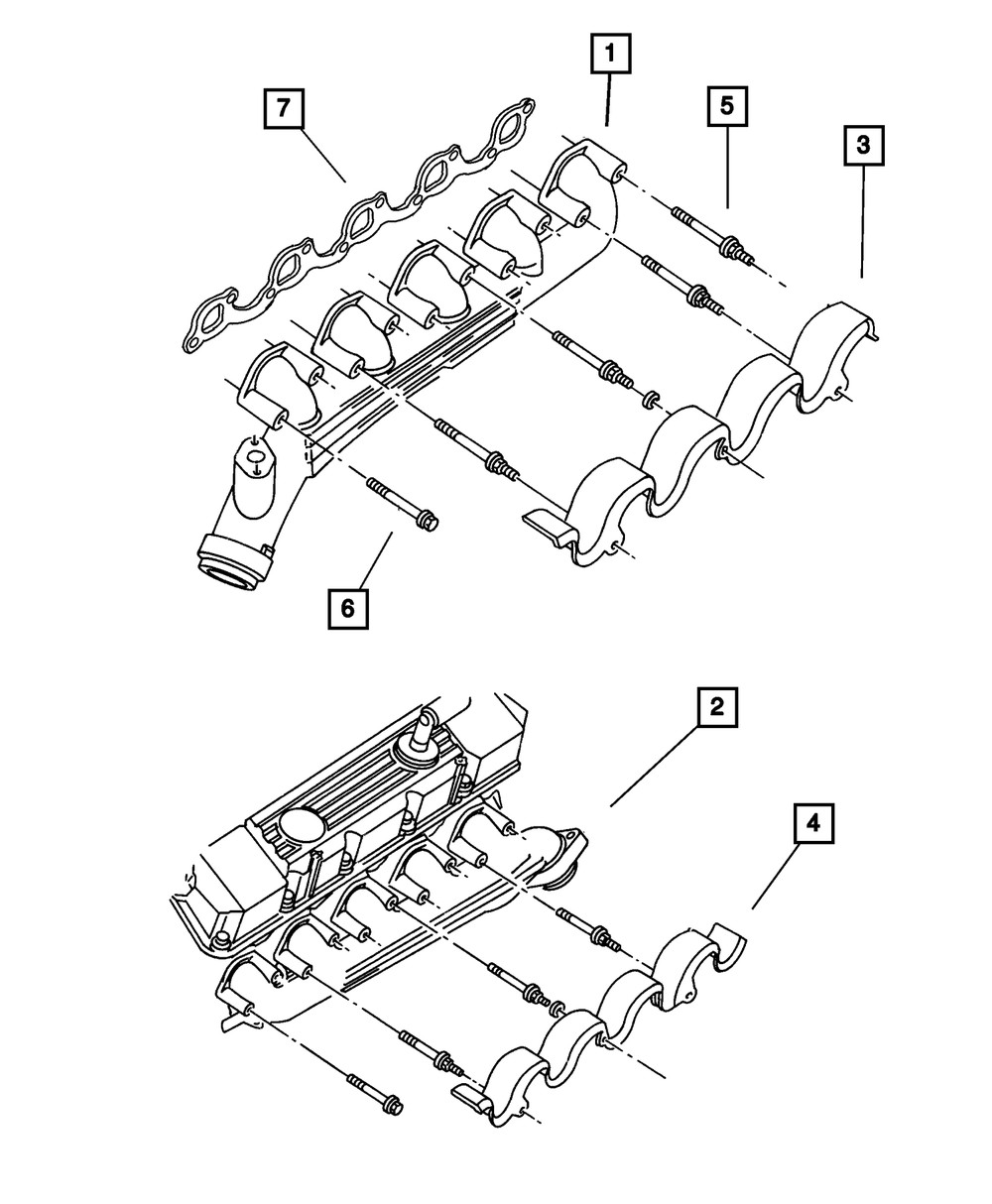 Genuine Mopar Stud Mounting 6036608AA