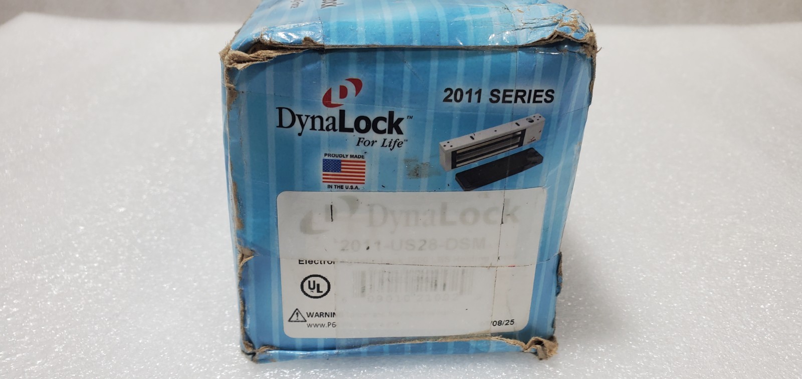 DynaLock 2011-US28-DSM Surface Mount Electromagnetic Lock 1200 LBS 12/24V NEW.