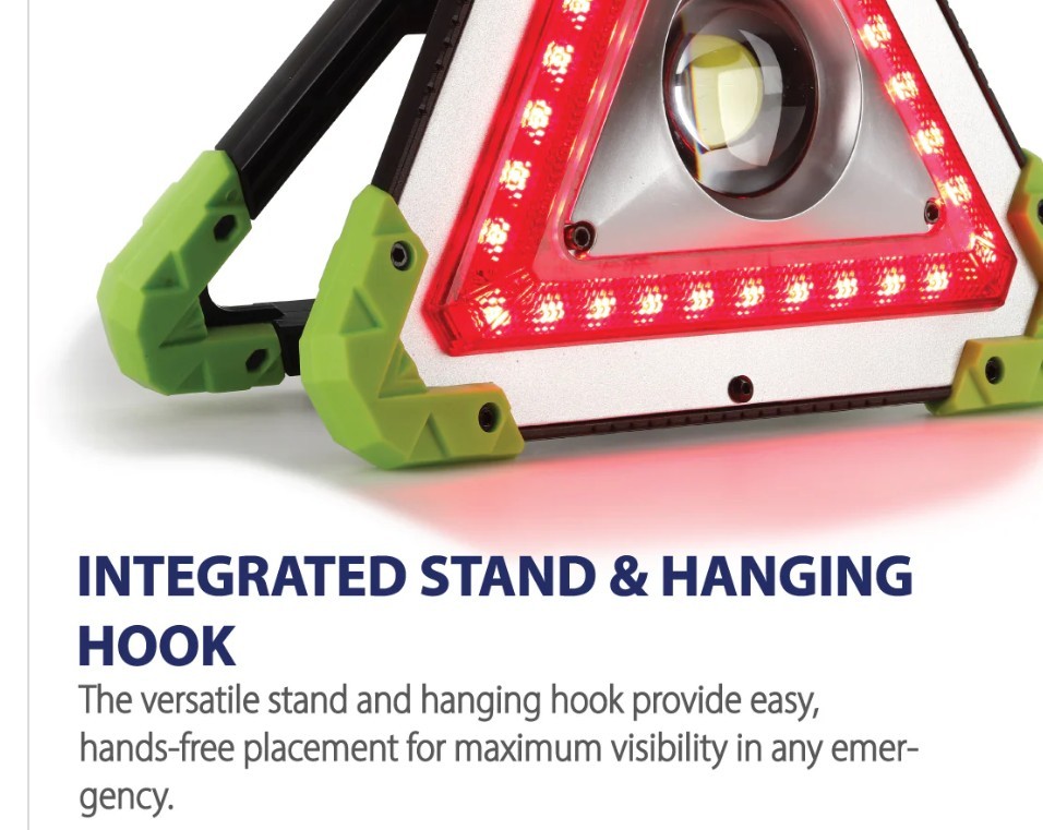 LuxPro Reflective Magnetic Emergency Light LP309 Lux Pro Flashlight Flex Power