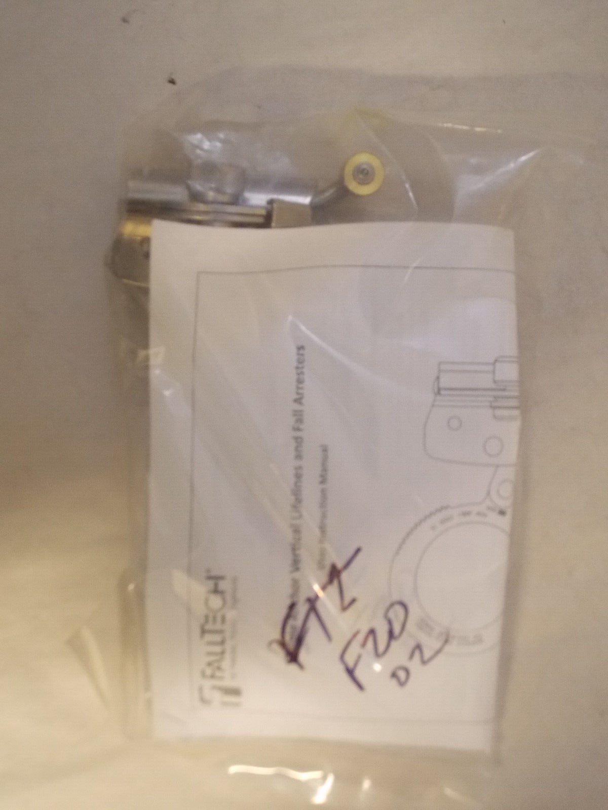 Falltech 7491 Stainless Self-Tracking Hinged Rope Grab