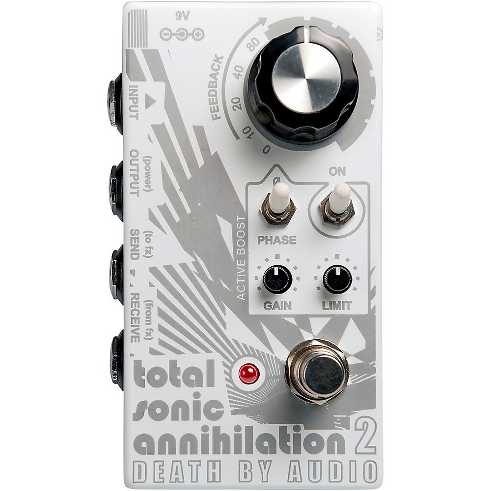 DEATH BY AUDIO Total Sonic Annihilation 2 Forced Feedback Loop Effects Pedal
