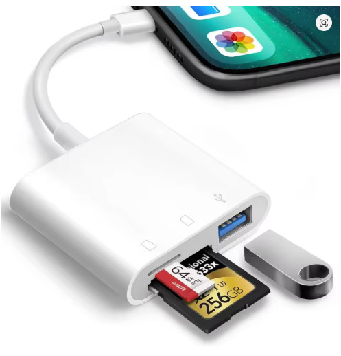 USB C SD Card Reader Micro SD to Type C OTG Adapter for iPhone Macbook Samsung