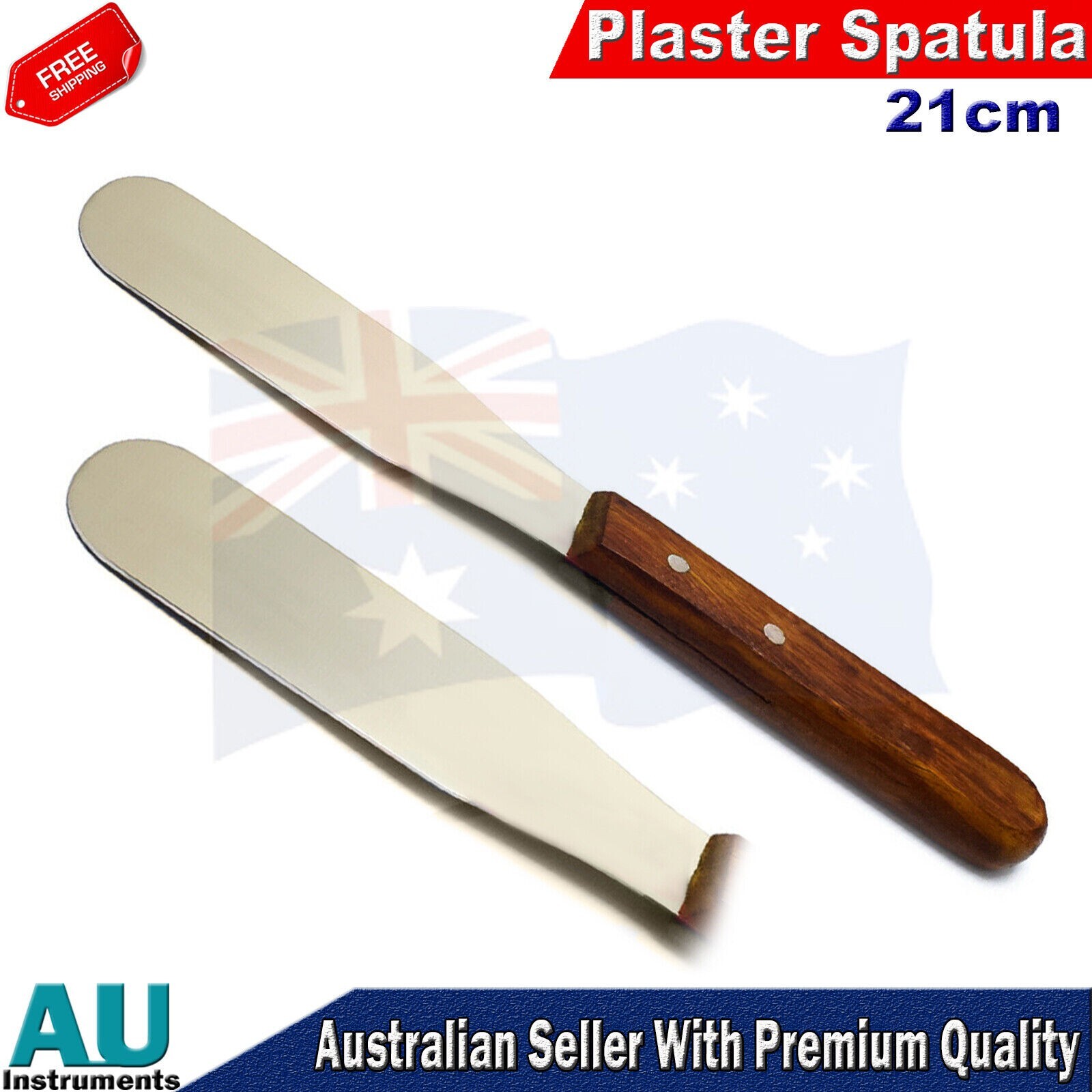 Plaster Laboratory Dental Mixing Instruments Wax Carving Mixing Spatula CE