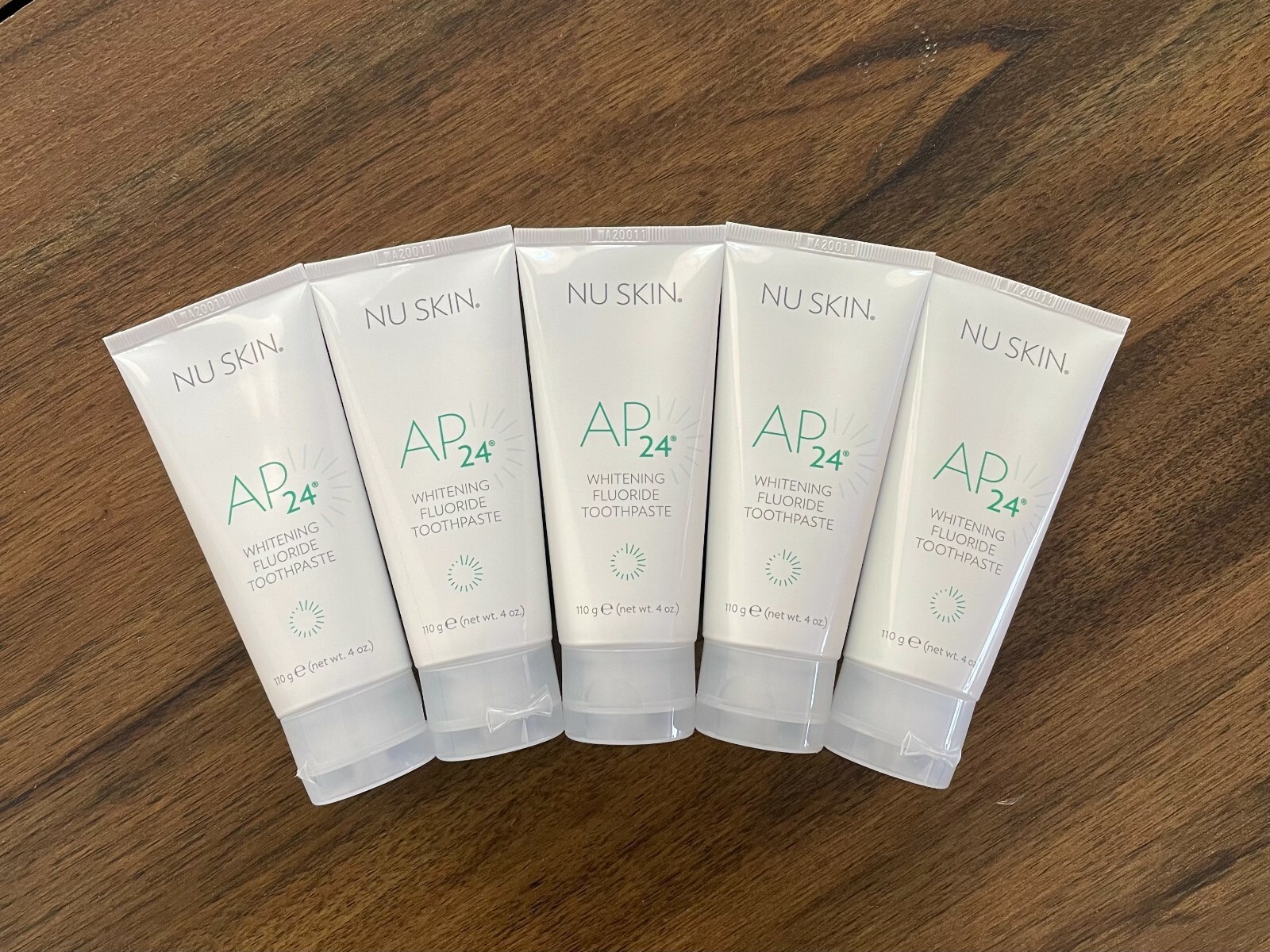 EXP 09/2027.. Made in USA. Lot of 5 Nu Skin AP-24 Whitening Fluoride Toothpaste