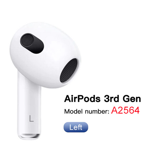 New Apple Airpods 3rd Generation LEFT SIDE ONLY for Replacement - A2564