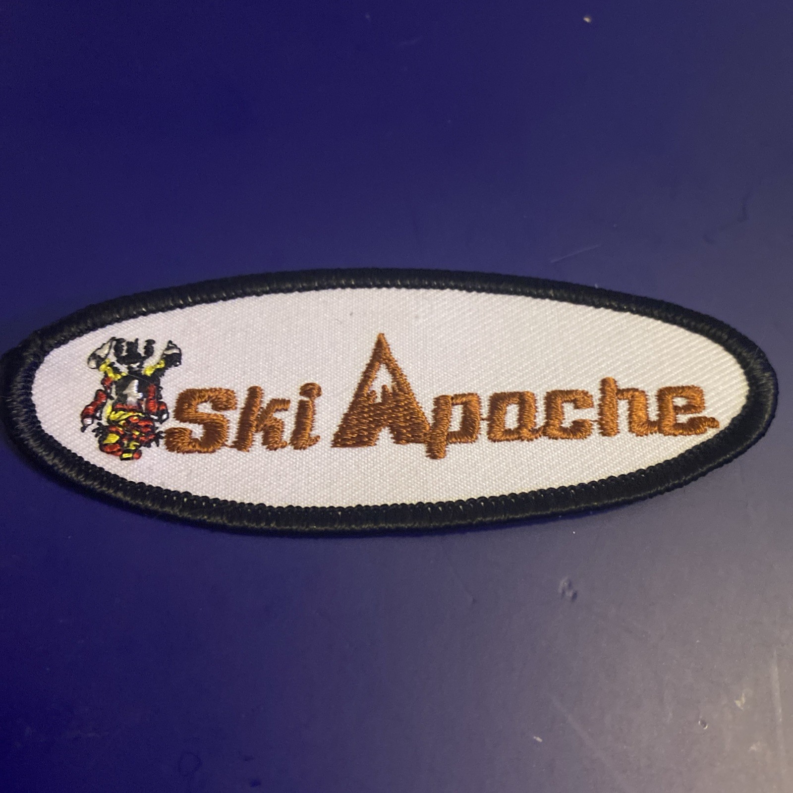 SKI APACHE Iron On Patch