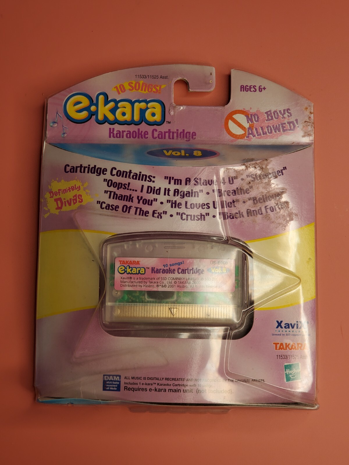 e-kara Karaoke Cartridge Volume 8