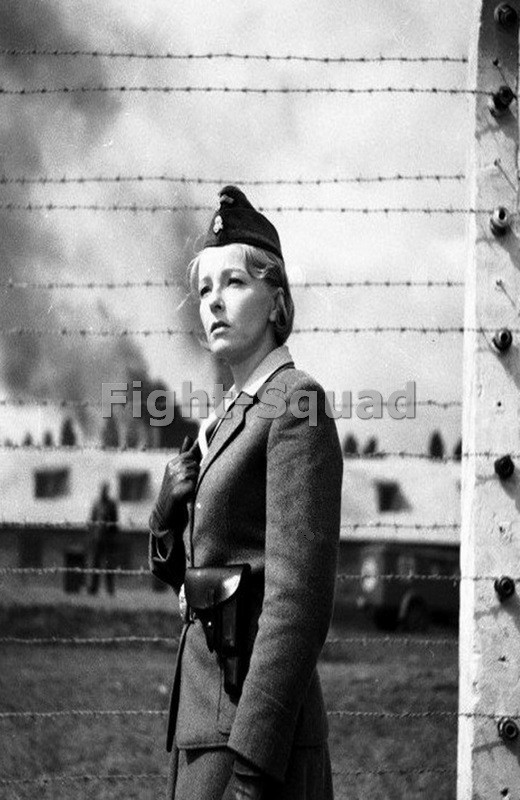 WW2 Picture Photo Germany German Woman Irma Grese CC Guard 2521