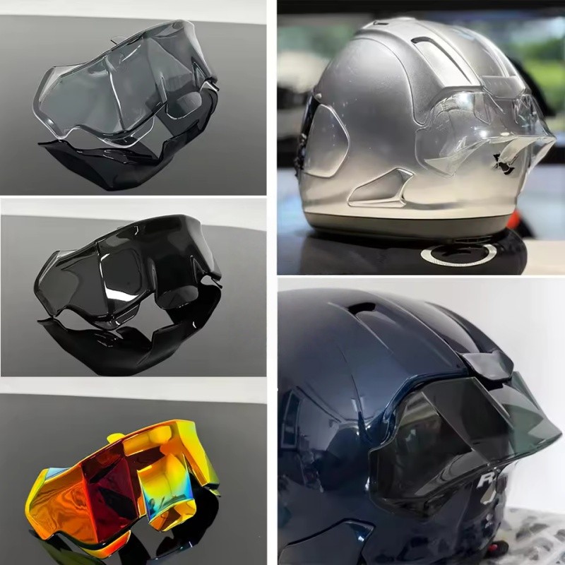Motorcycle Helmet Rear Trim For Arai RX-7X RX7X VZ-Ram RX7V RX7 Helmet Spoiler