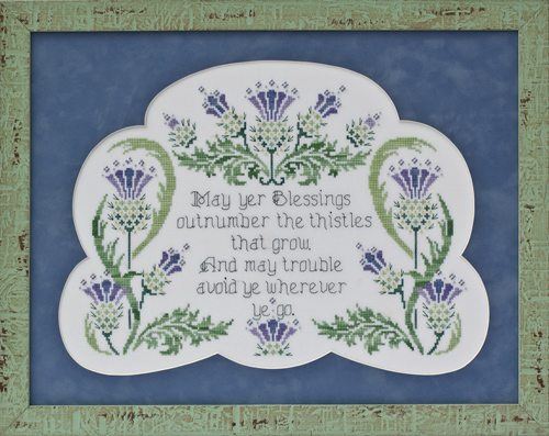 Thistle Do Nicely GP-232 by Glendon Place cross stitch pattern