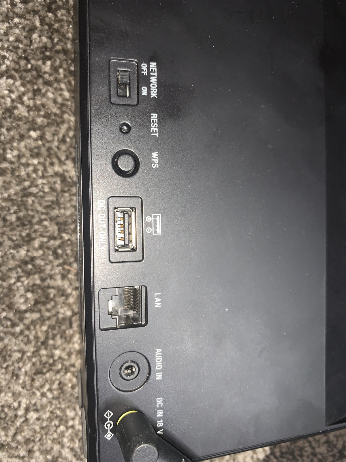 Sony Wireless Personal Audio System SRS-X7 Black